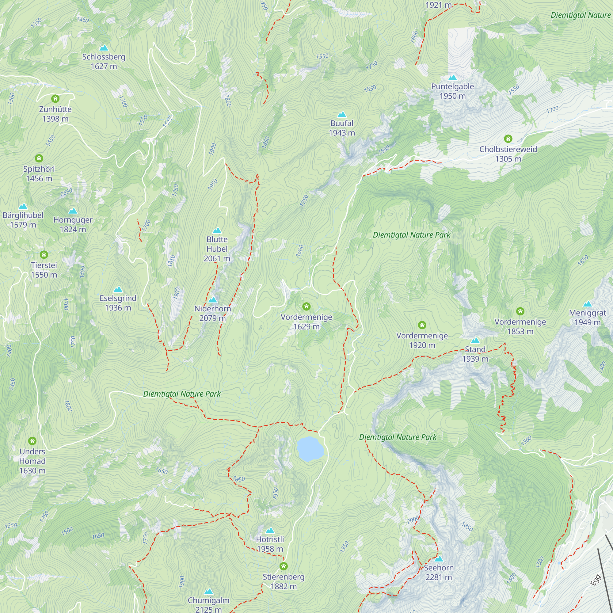 Vordermenige map