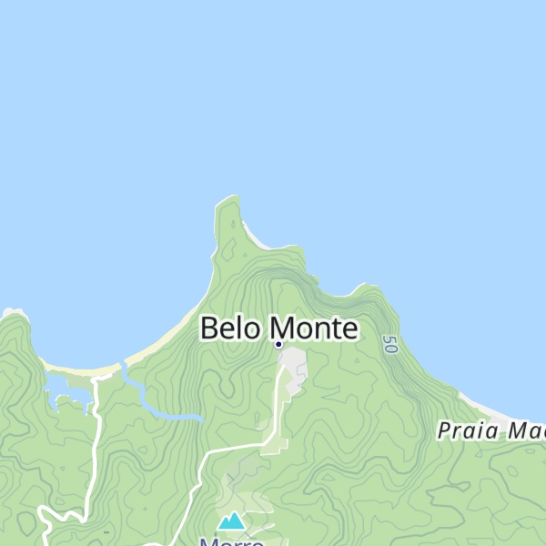 Map of Precipício