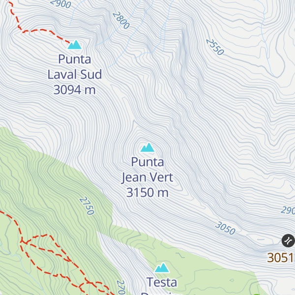 Map of Punta Jean Vert