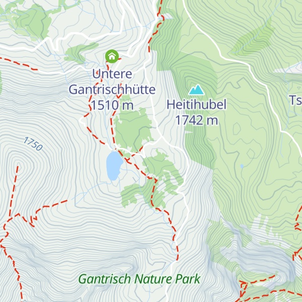 Map of Obere Gantrischhütte