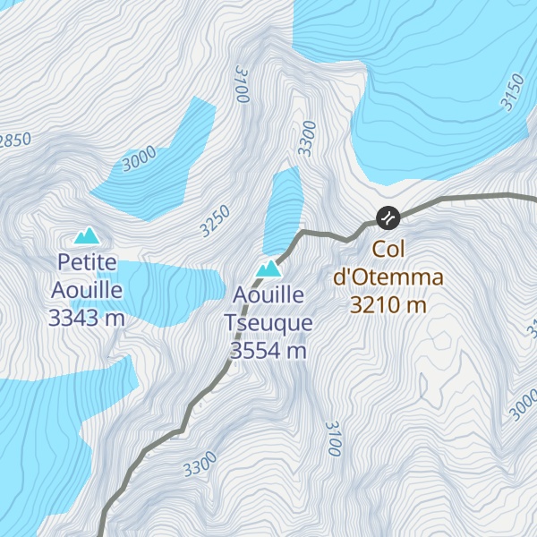 Map of Aouille Tseuque