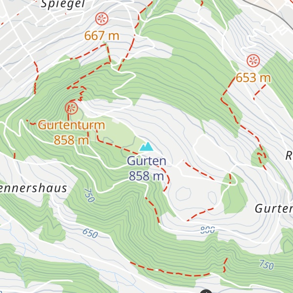 Map of Gurten