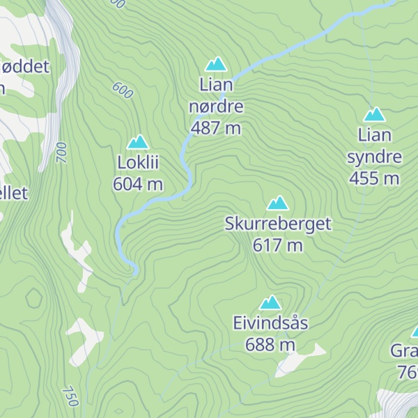 Map of Åslii