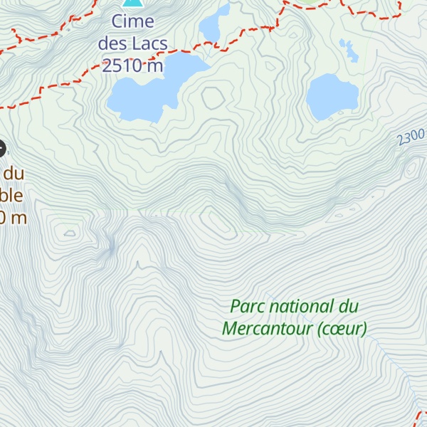 Map of Cime de Chagiasse