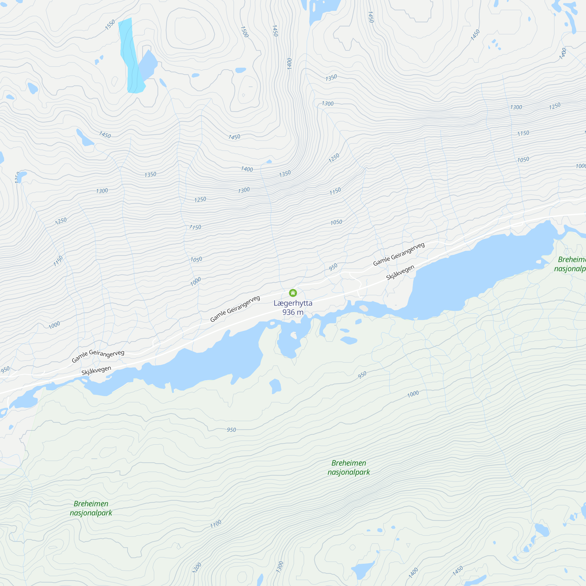 Lægerhytta map