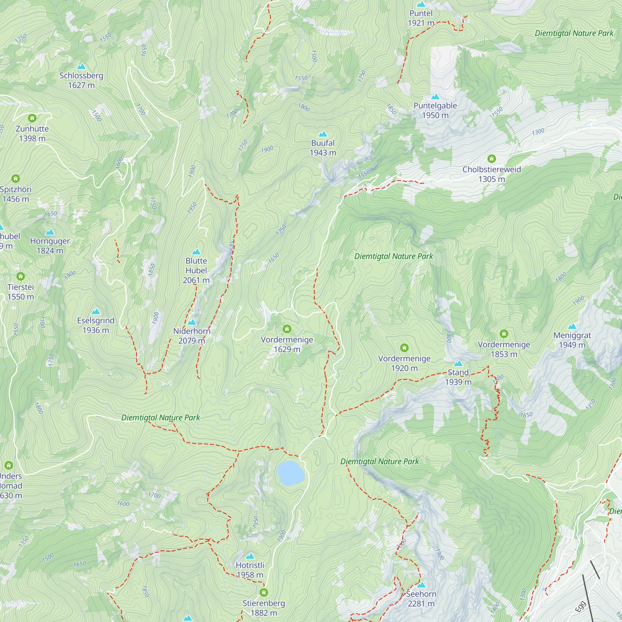 Vordermenige map