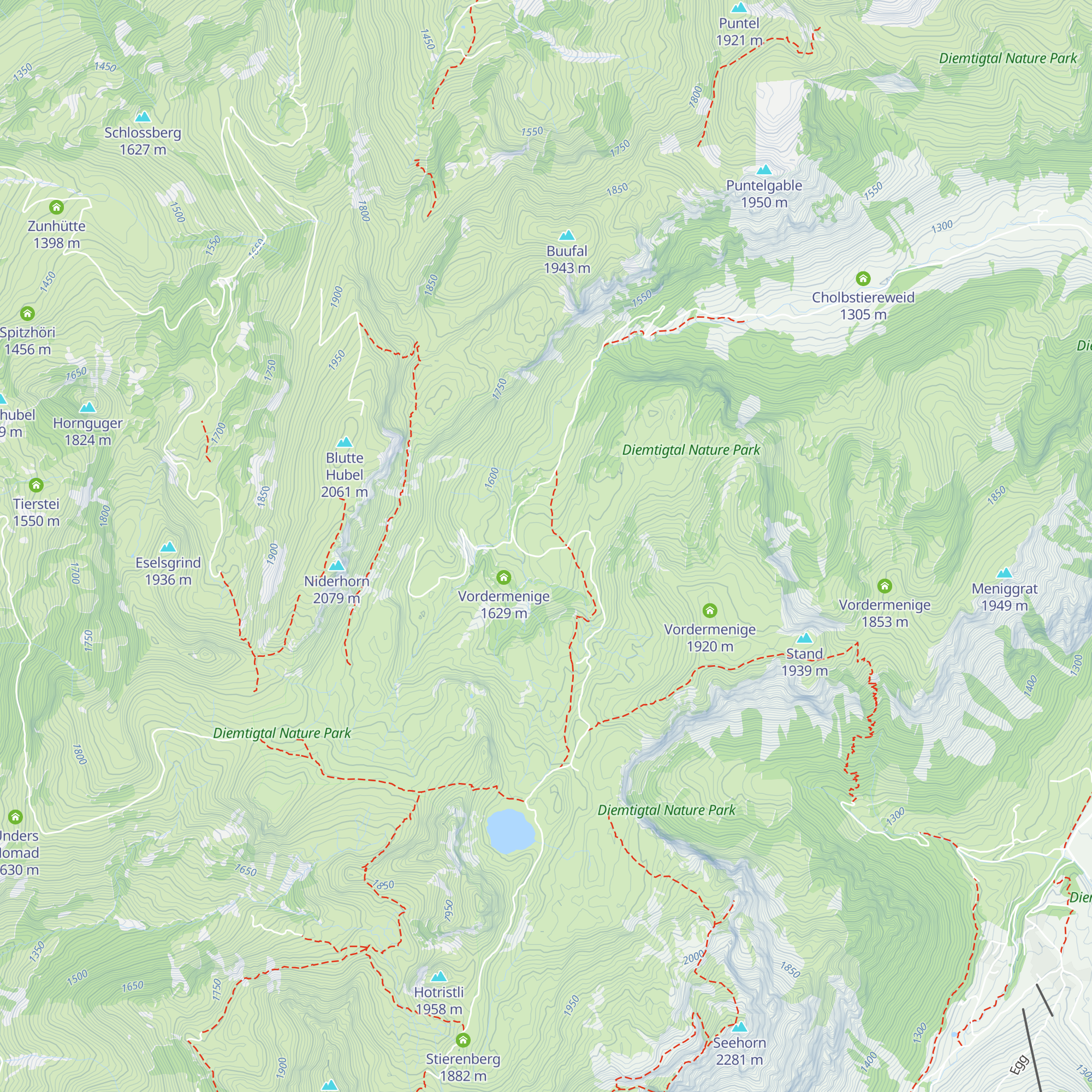 Vordermenige map