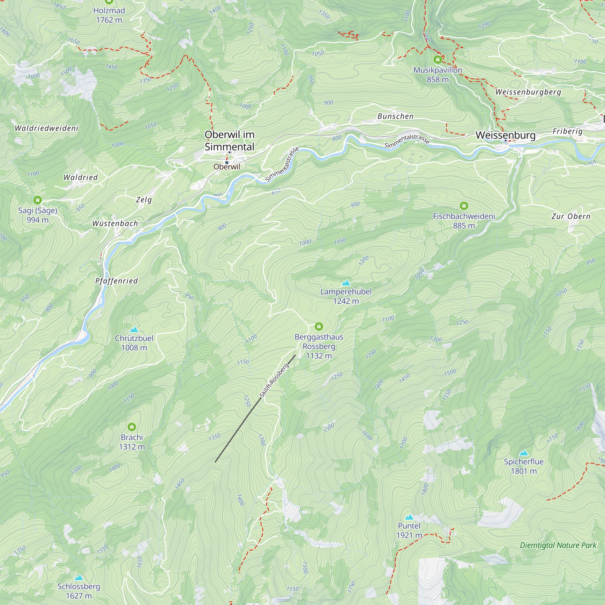 Sunnehüsi map
