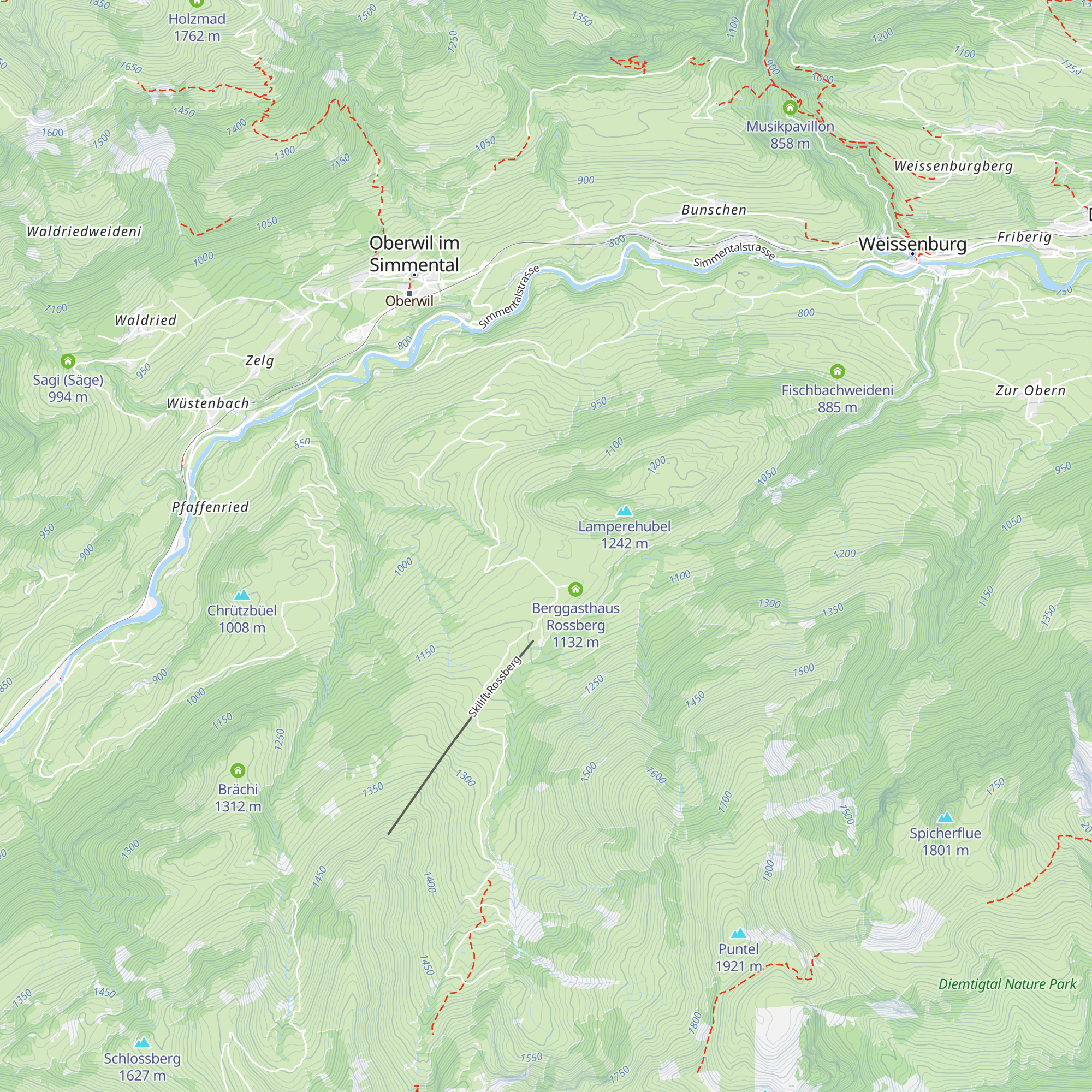 Sunnehüsi map