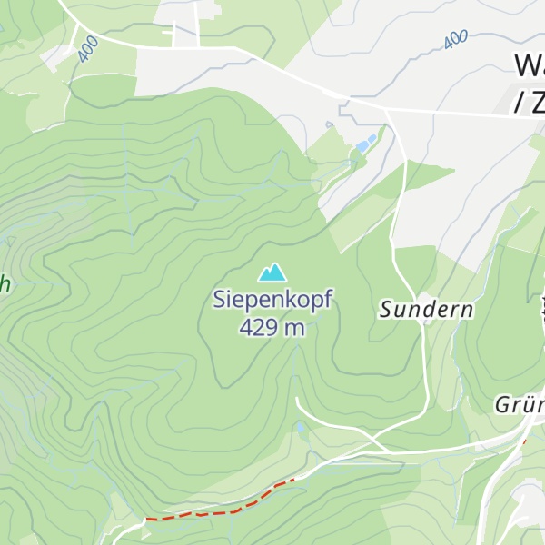 Map of Siepenkopf