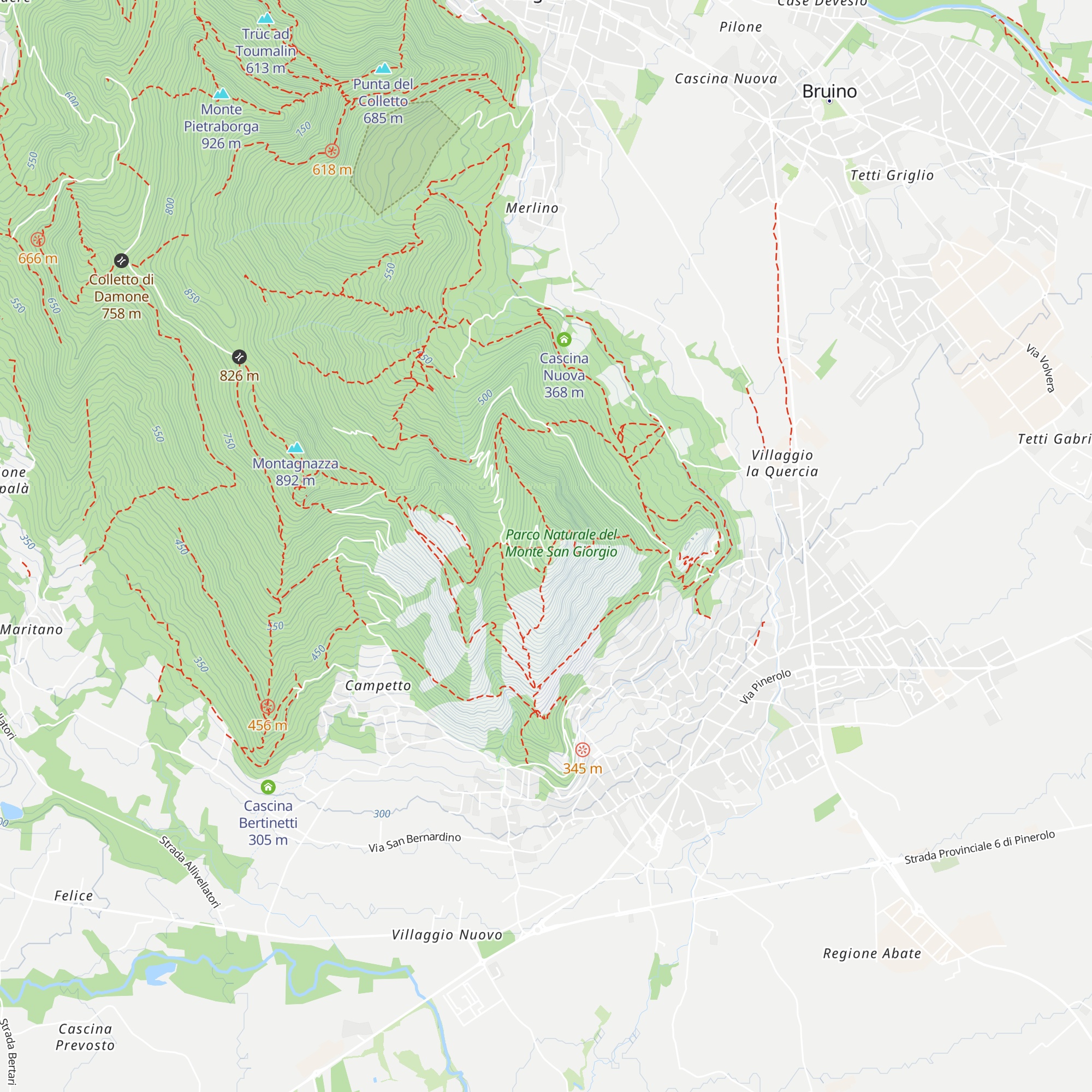 Rifugio Lorenzo Nicola map
