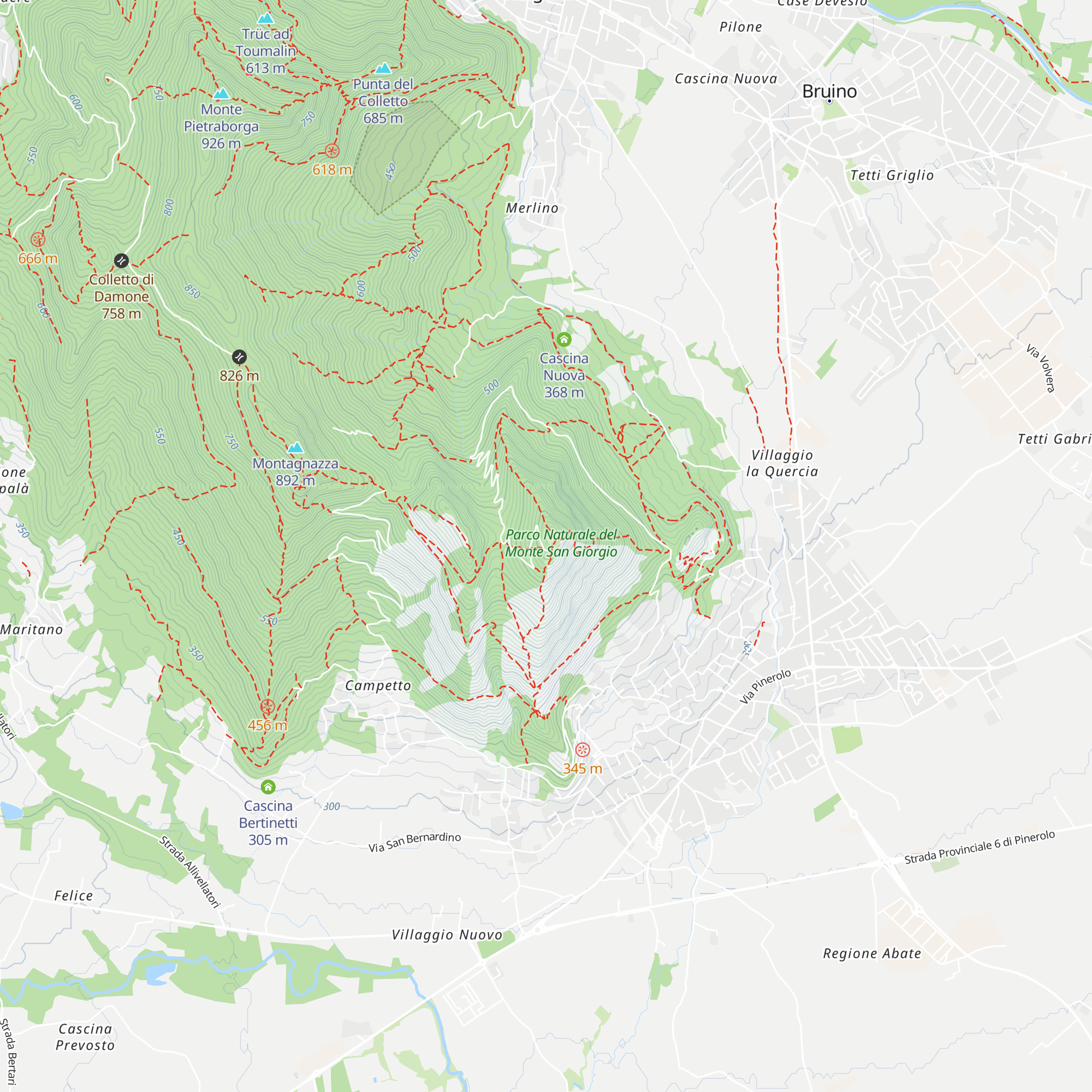 Rifugio Lorenzo Nicola map