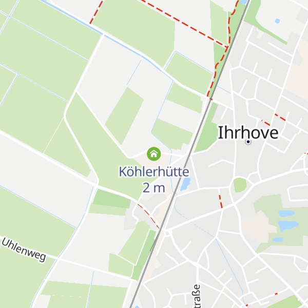 Map of Köhlerhütte