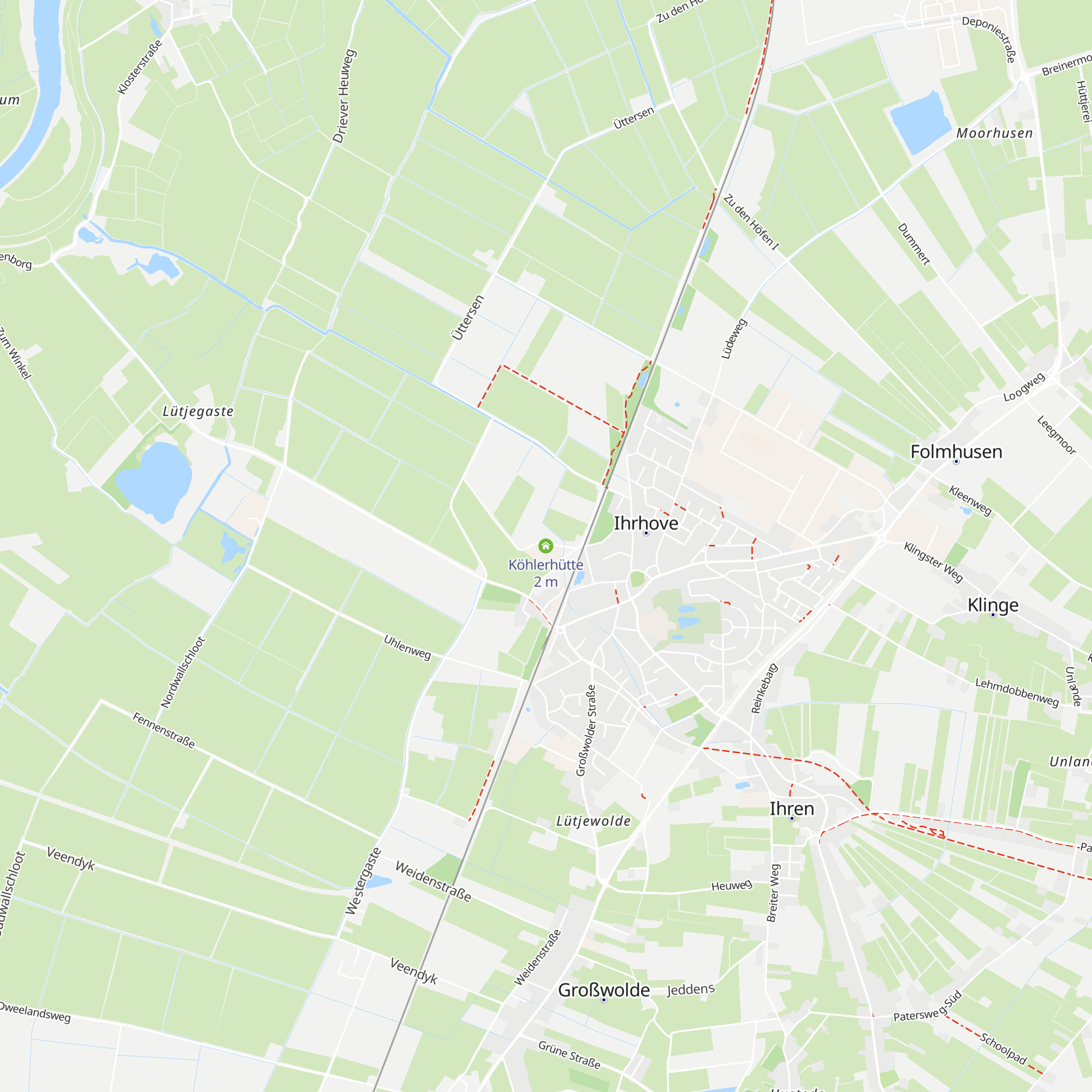 Köhlerhütte map
