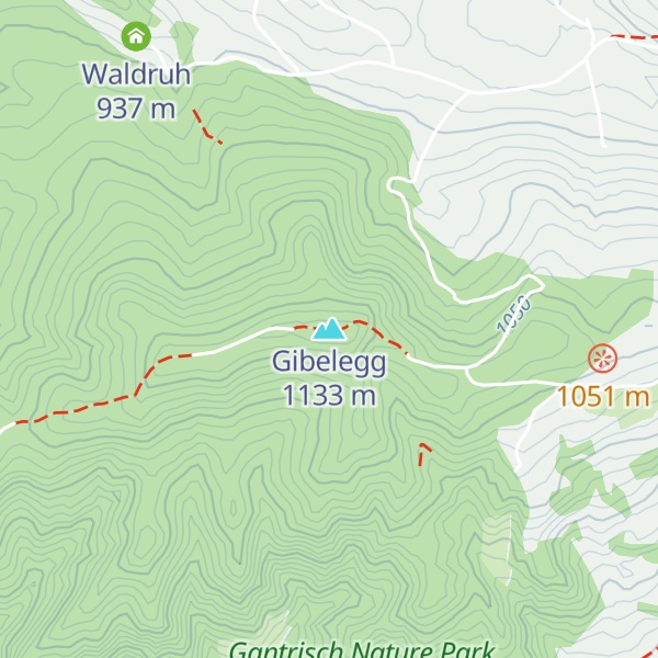 Map of Gibelegg