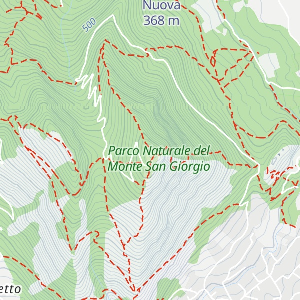 Map of Monte San Giorgio