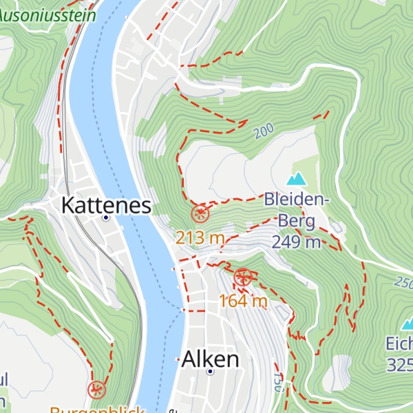 Map of Bleidenberger Hütte