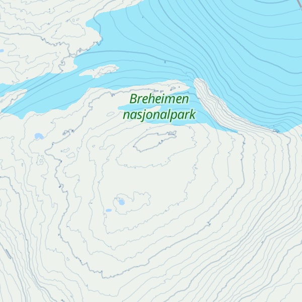 Map of Austdalsnosi
