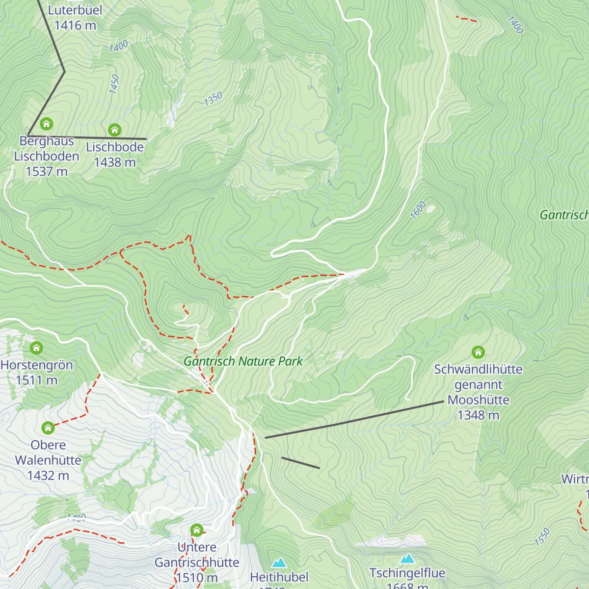 Stierenhütte map