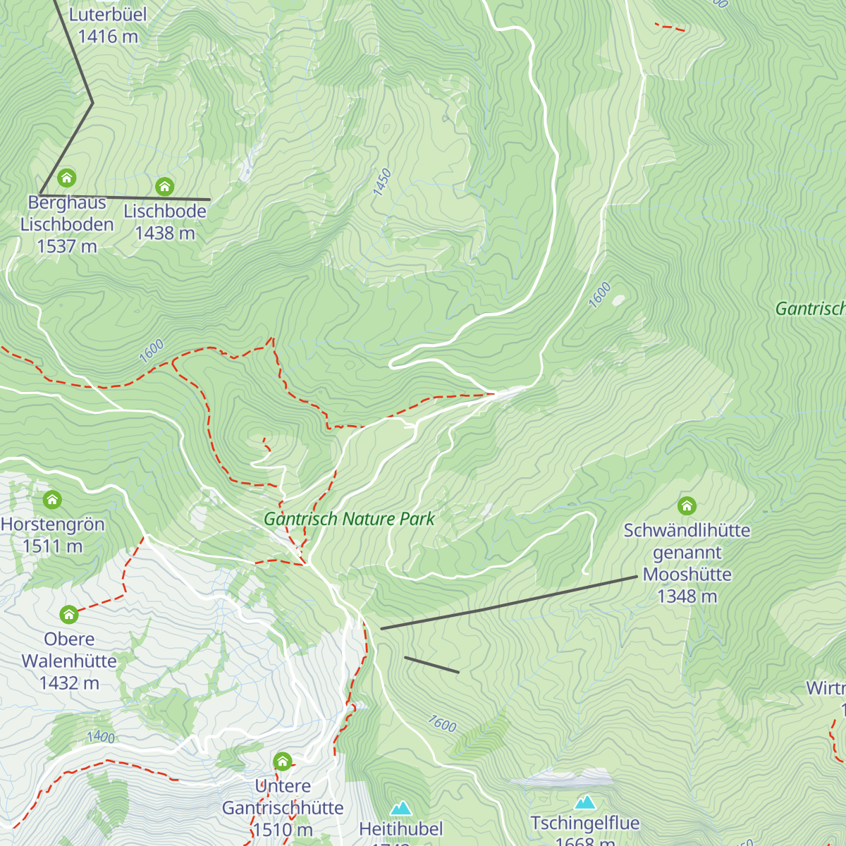 Stierenhütte map