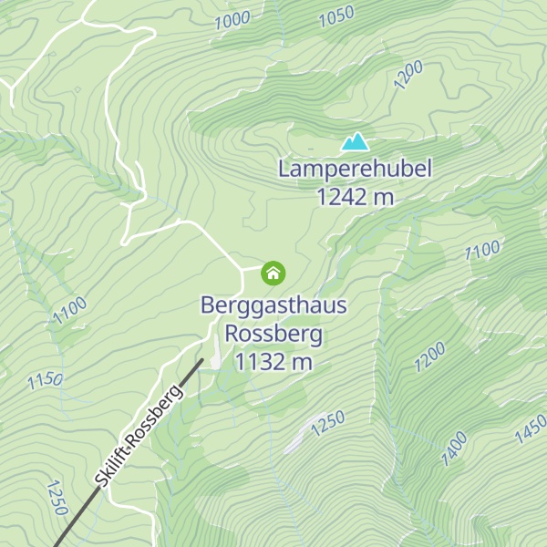 Map of Berggasthaus Rossberg