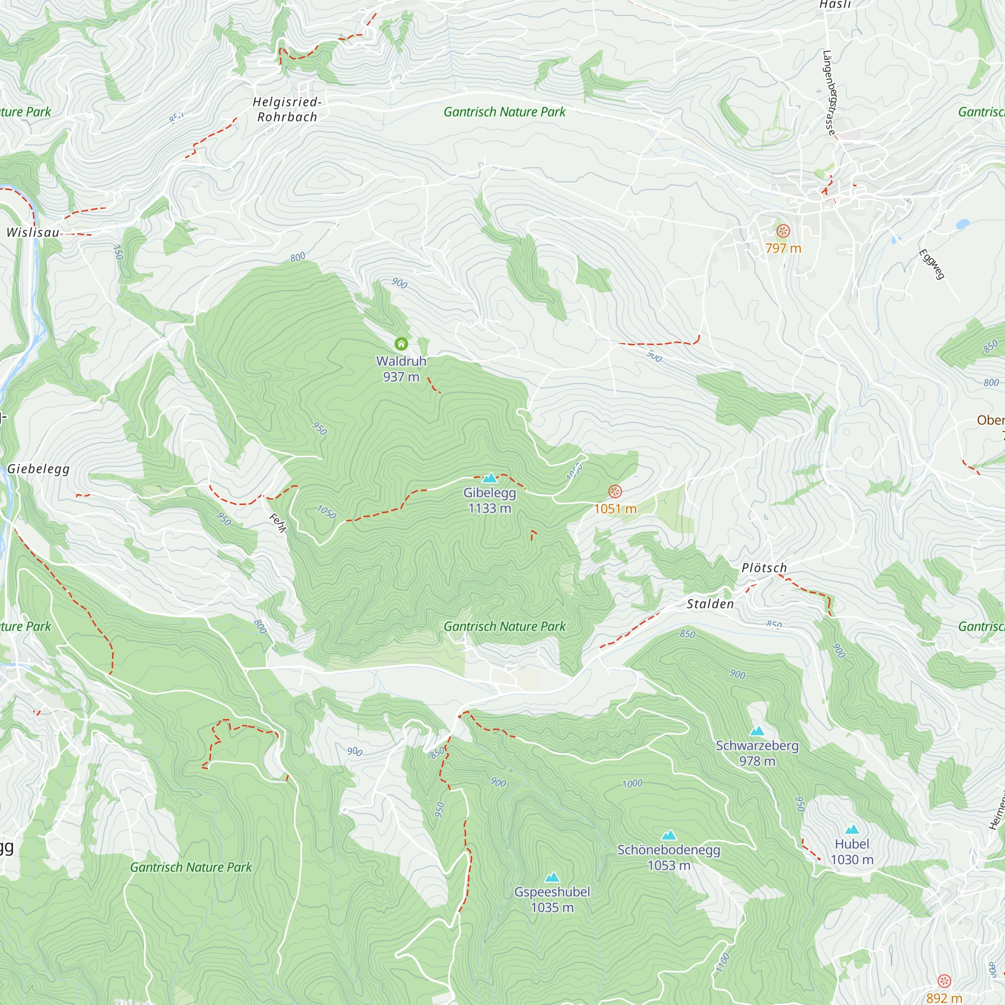 Hut map