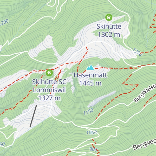Map of Burgbüel