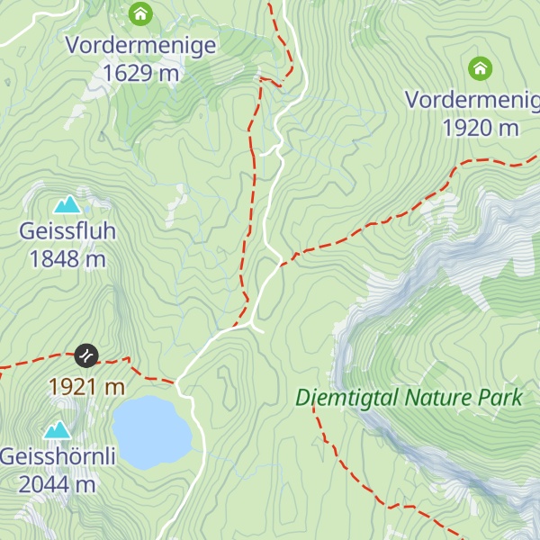 Map of Alphütte Seebergsee