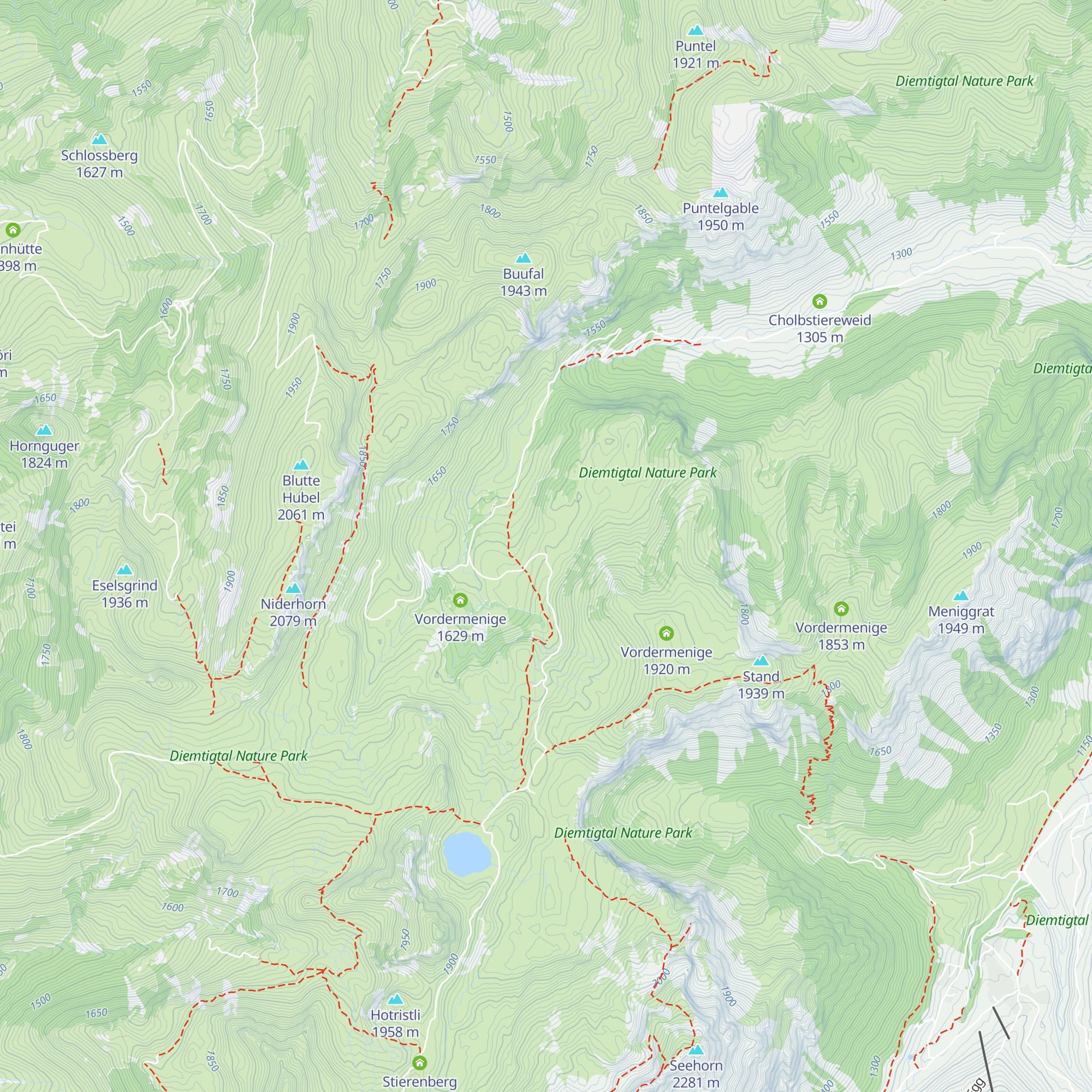 Vordermenige map
