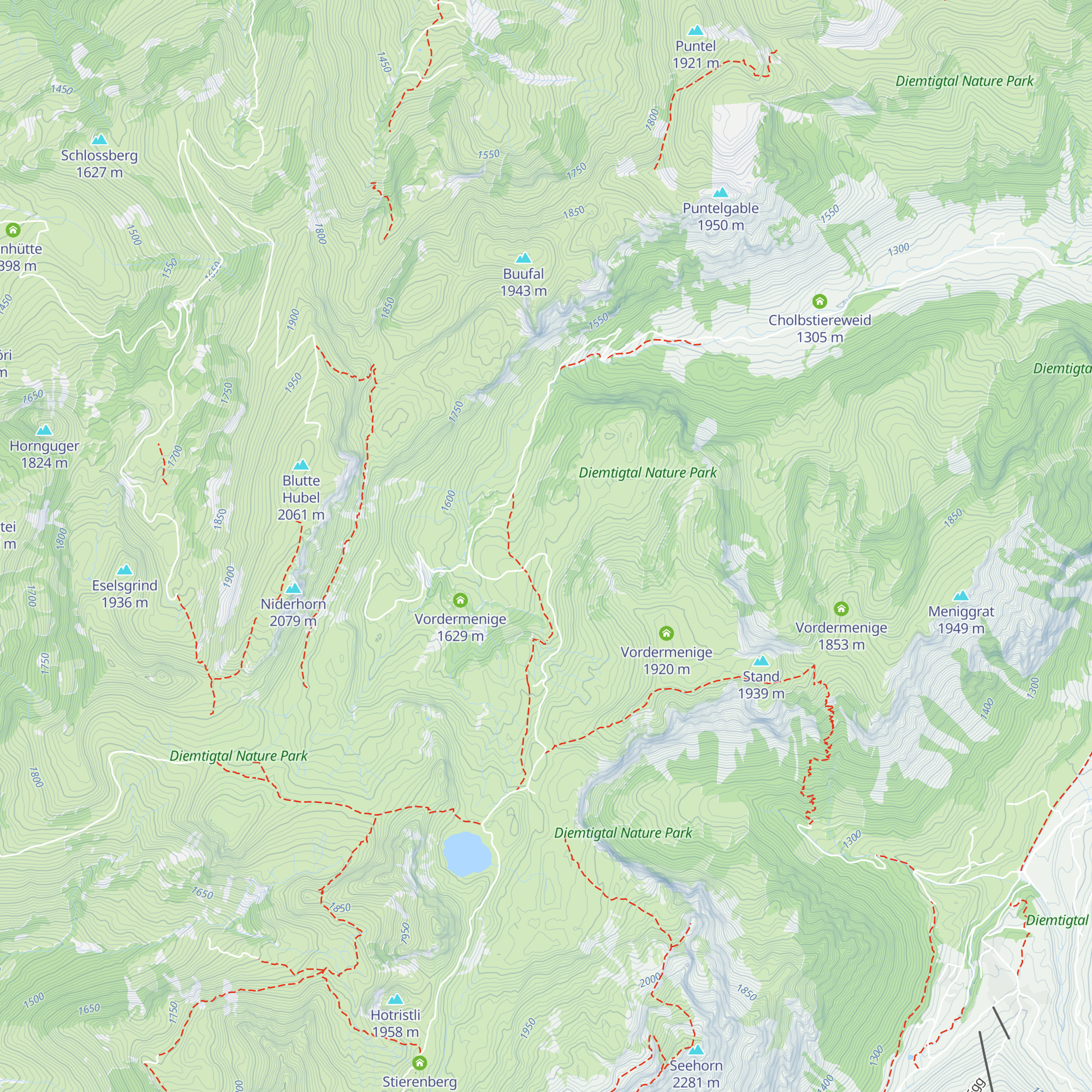 Vordermenige map
