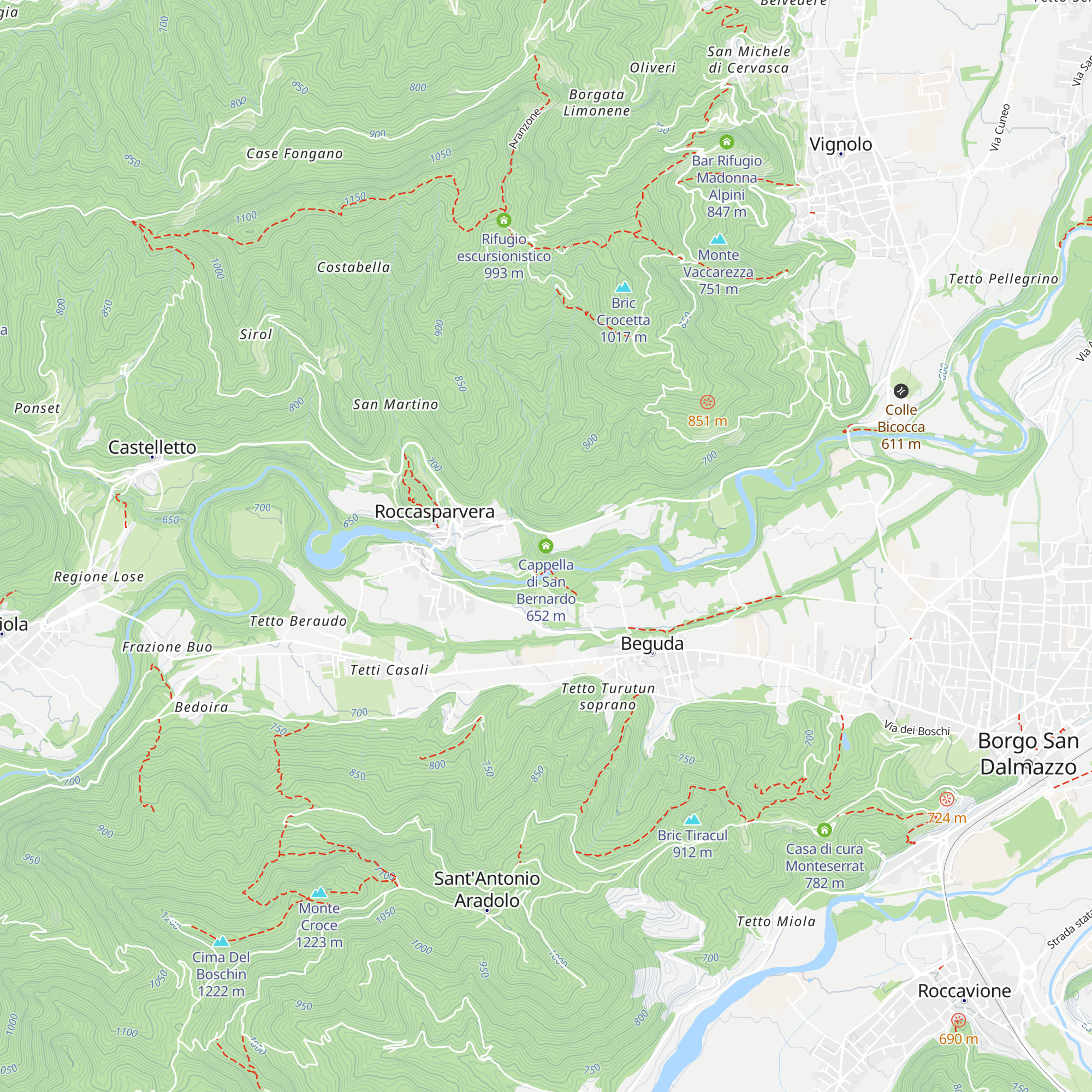 Cappella di San Bernardo map