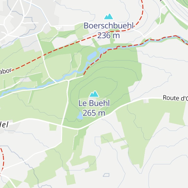 Map of Le Buehl
