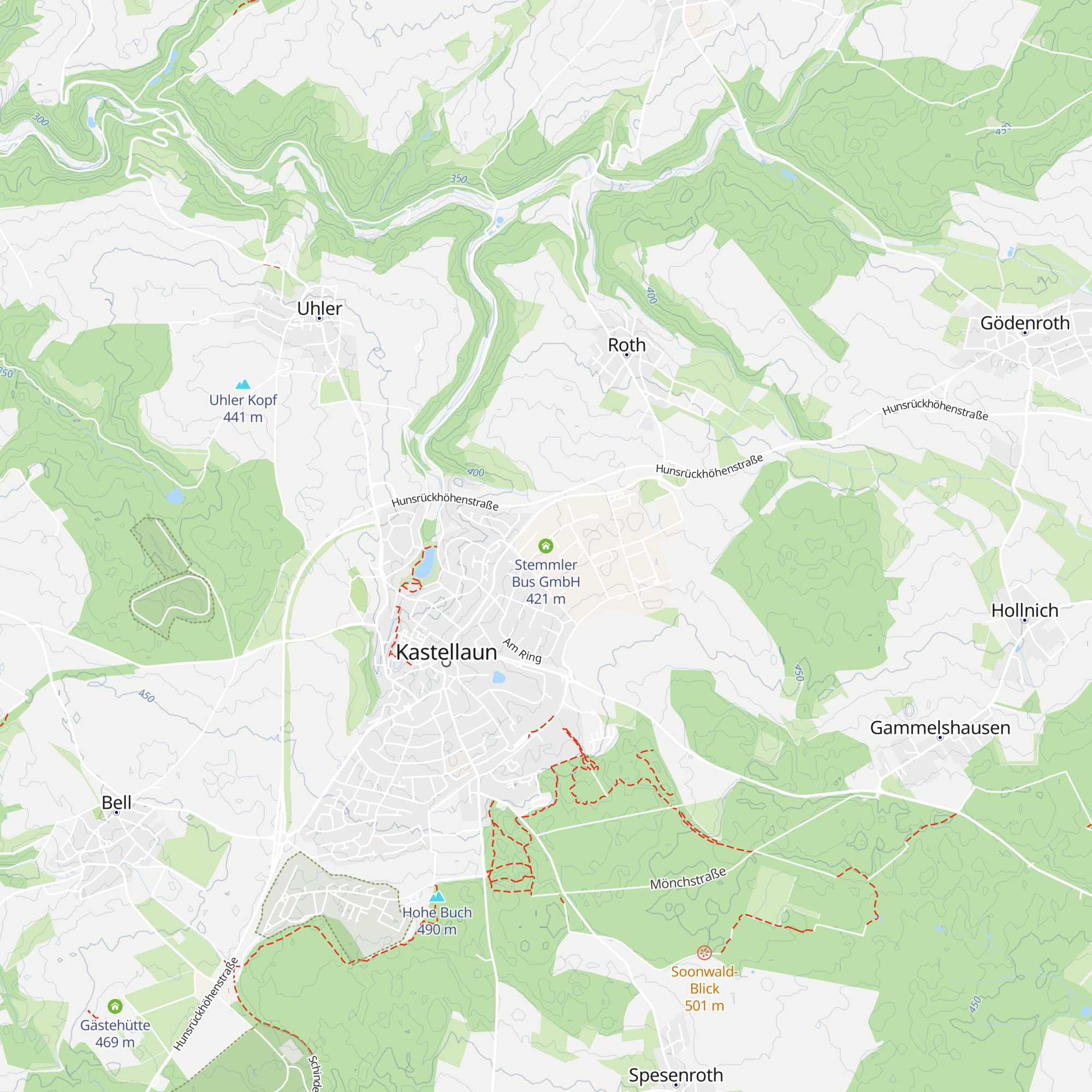 Stemmler Bus GmbH map