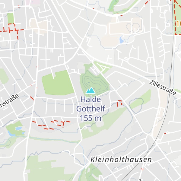 Map of Halde Gotthelf