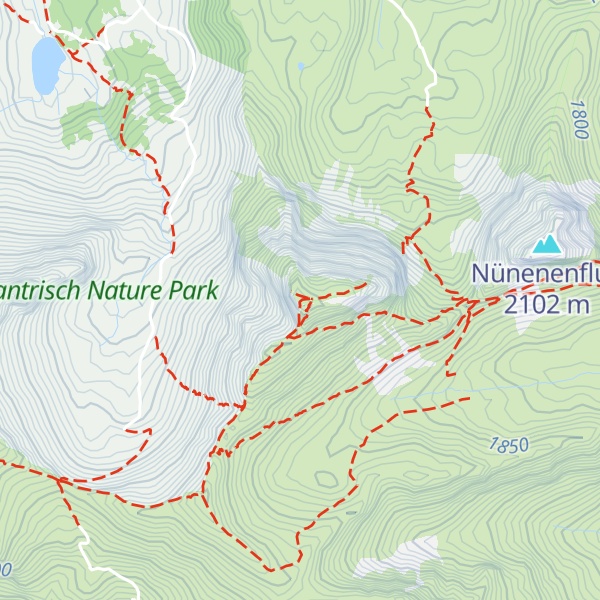 Map of Gantrisch