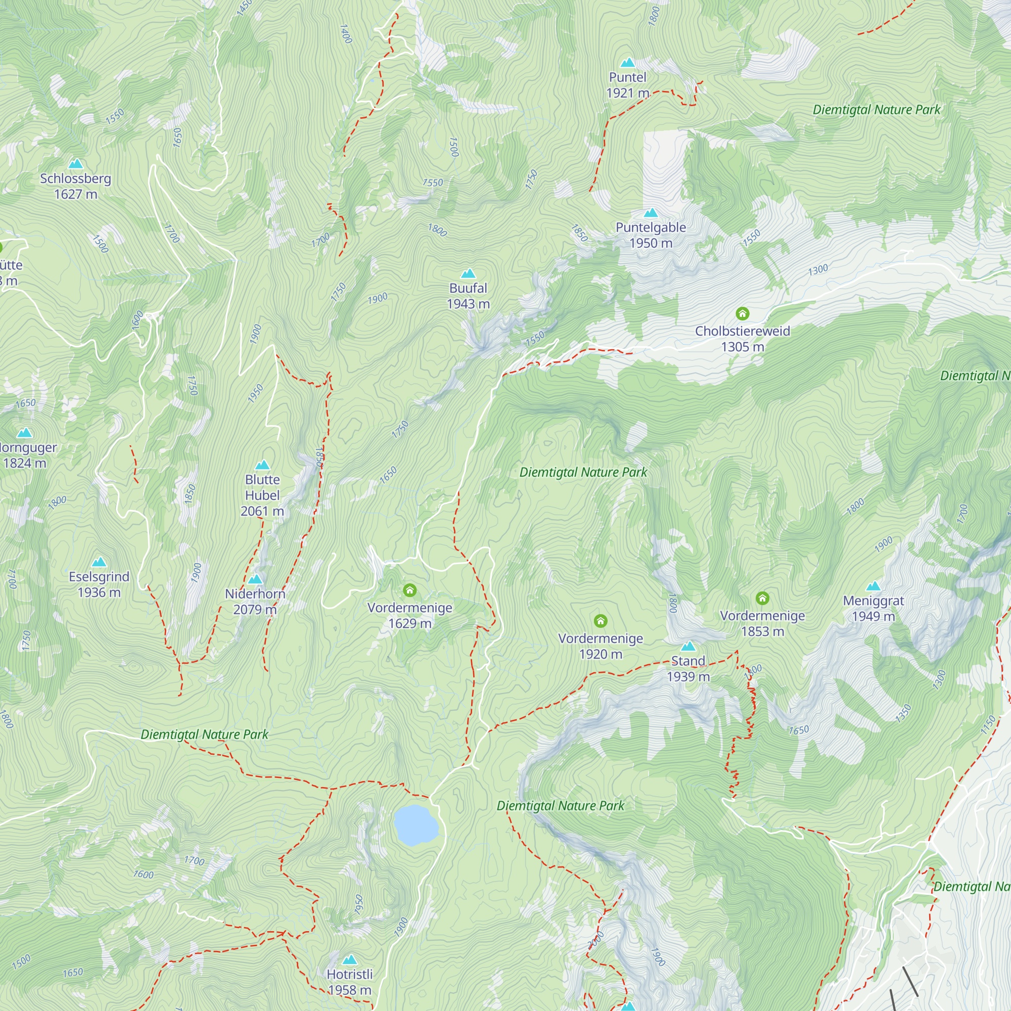 Vordermenige map