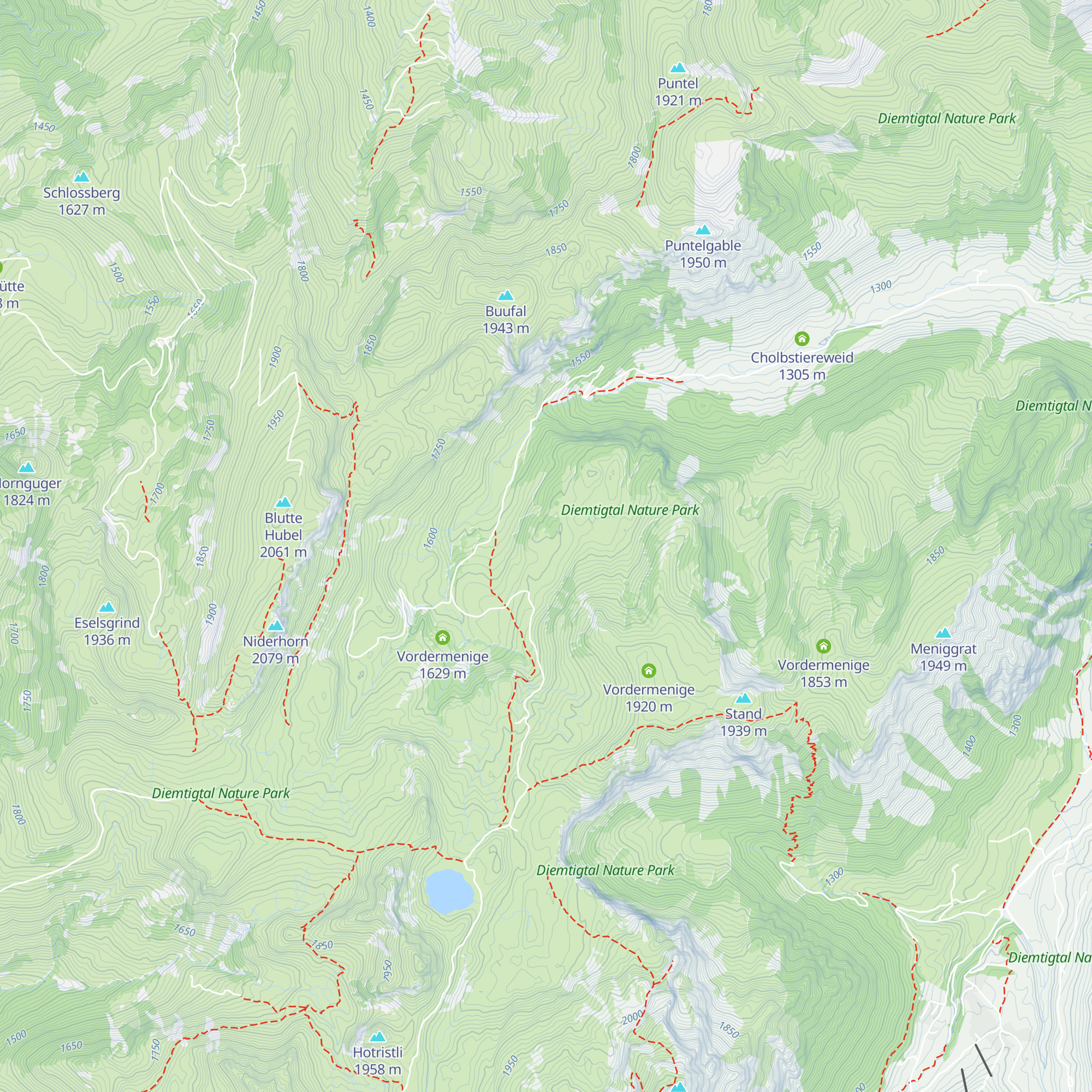 Vordermenige map