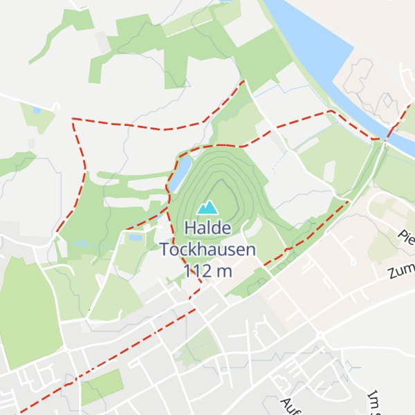 Map of Halde Tockhausen