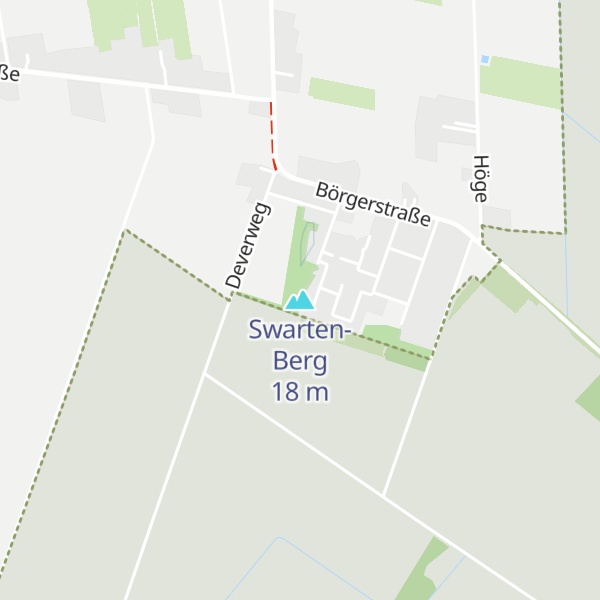 Map of Swarten-Berg