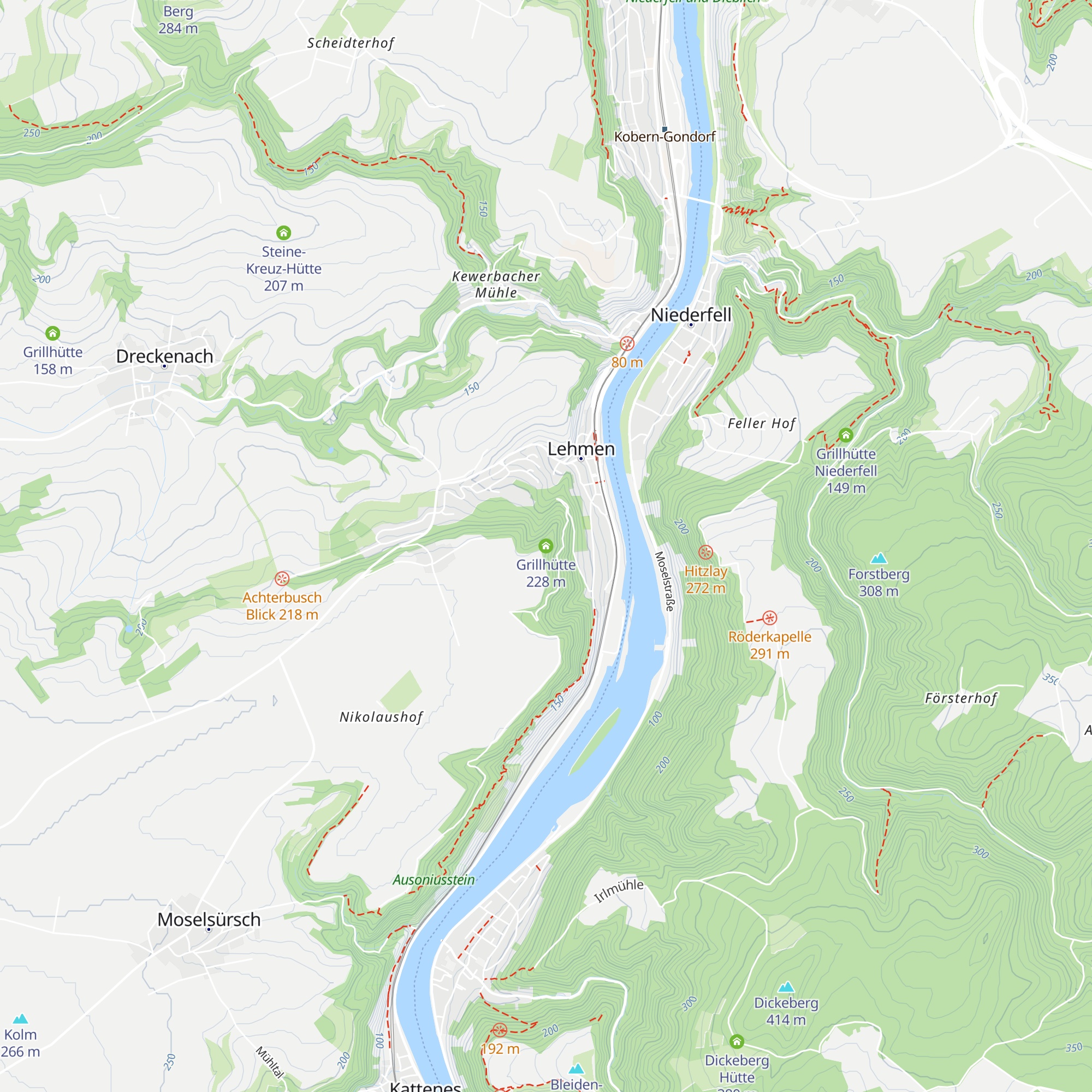 Grillhütte map