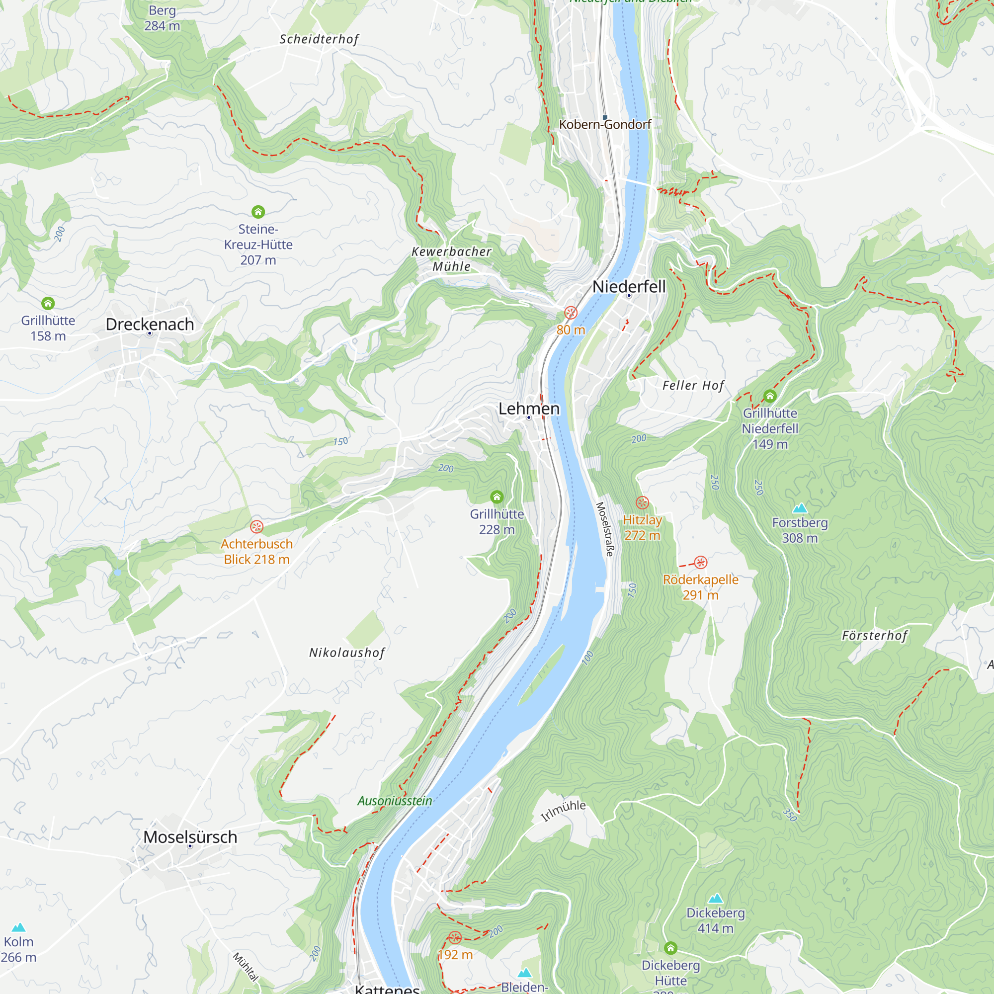 Grillhütte map