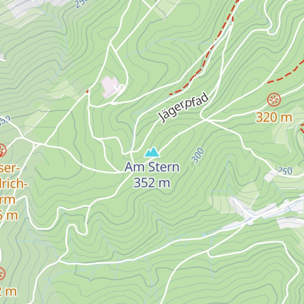 Map of Am Stern