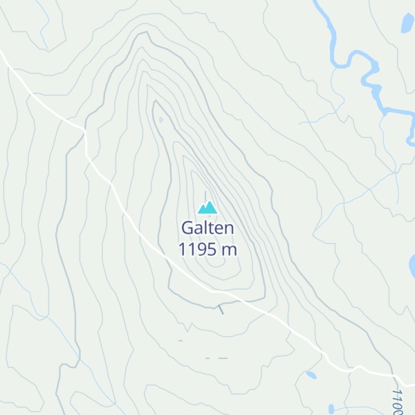 Map of Galten