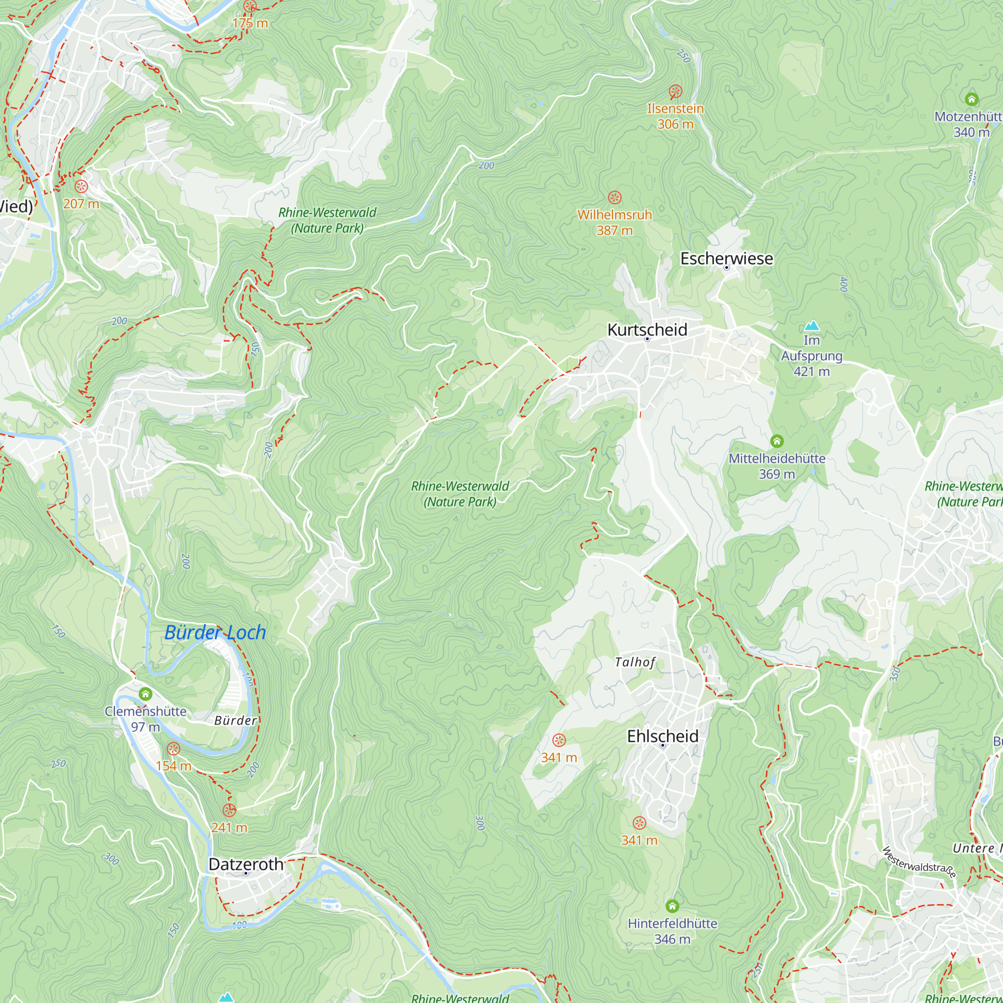 Rehberghütte map