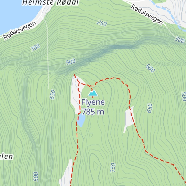 Map of Flyene