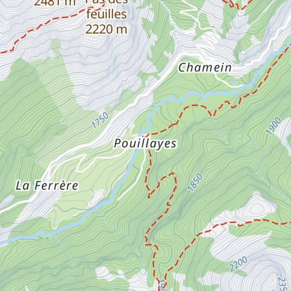Map of Chez les Rousson
