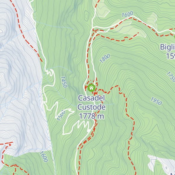 Map of Magazzino detonatori