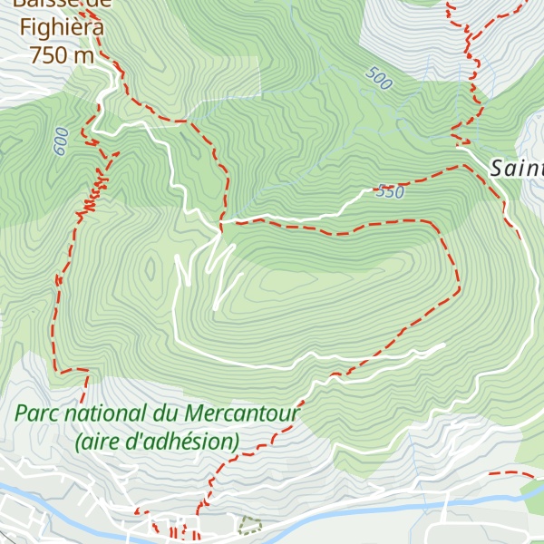 Map of Mont Agaisen