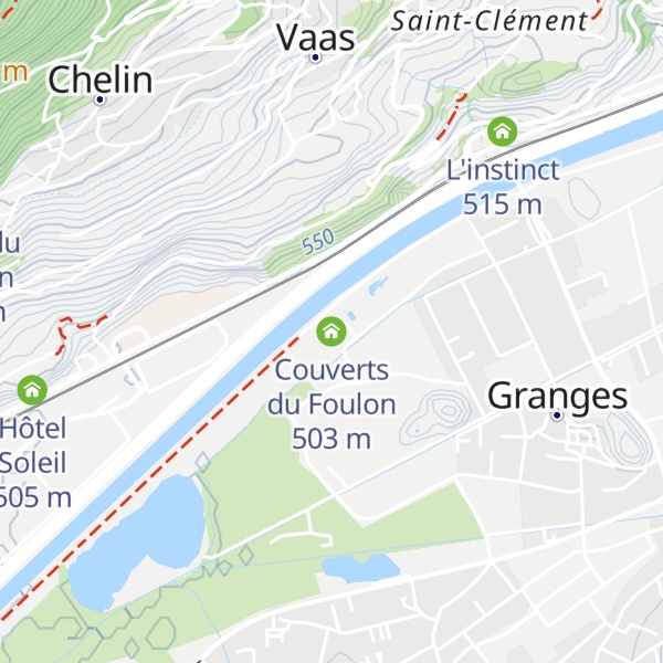 Map of Couverts du Foulon