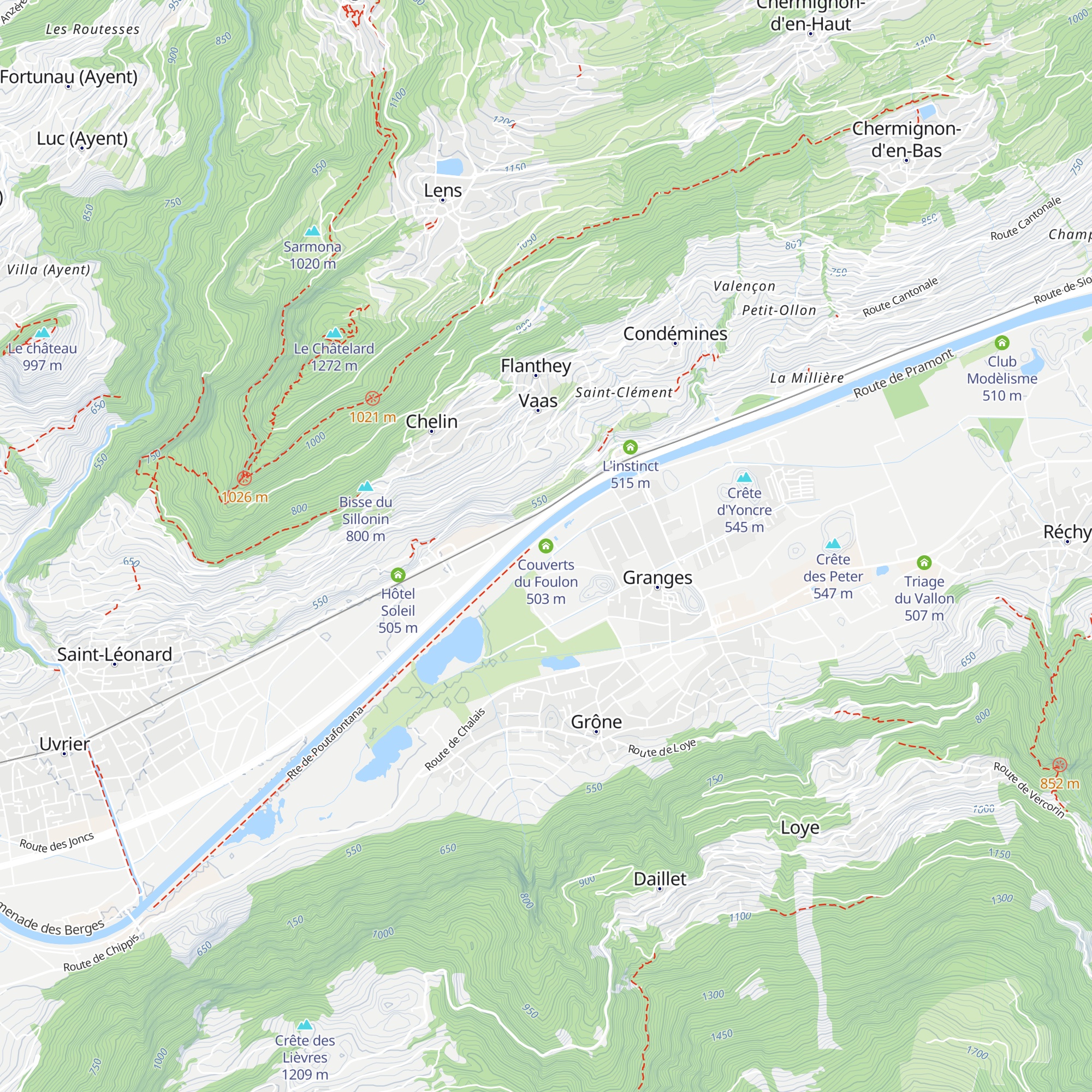 Couverts du Foulon map
